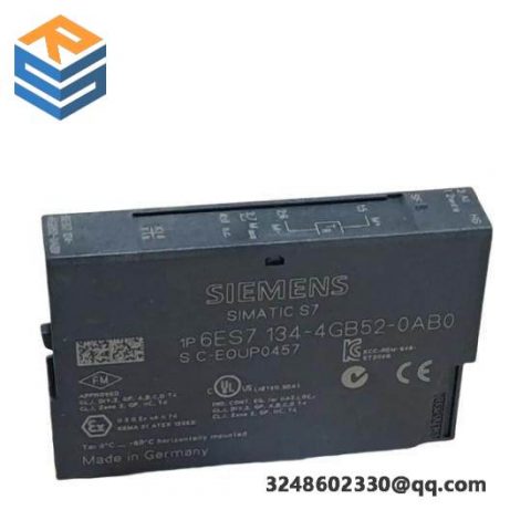 Siemens 6ES7134-4GB52-0AB0 Analog Input Module - Industrial Automation Innovation