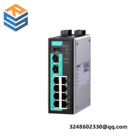 MOXA EDR-810-2GSFP-T: Industrial-grade Secure Router for Reliable Data Networking